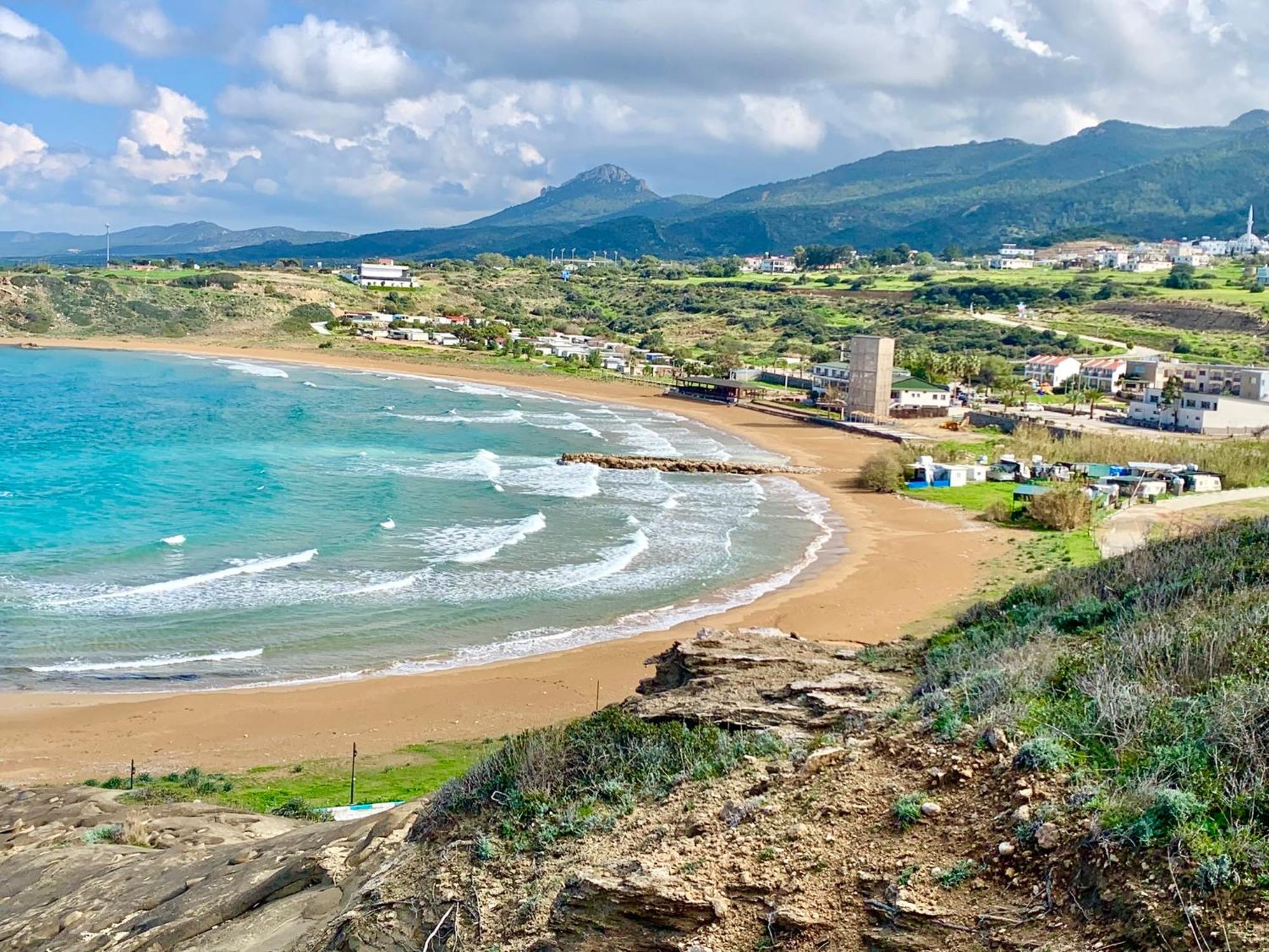 Boho Bay Apartment Akanthou Bagian luar foto