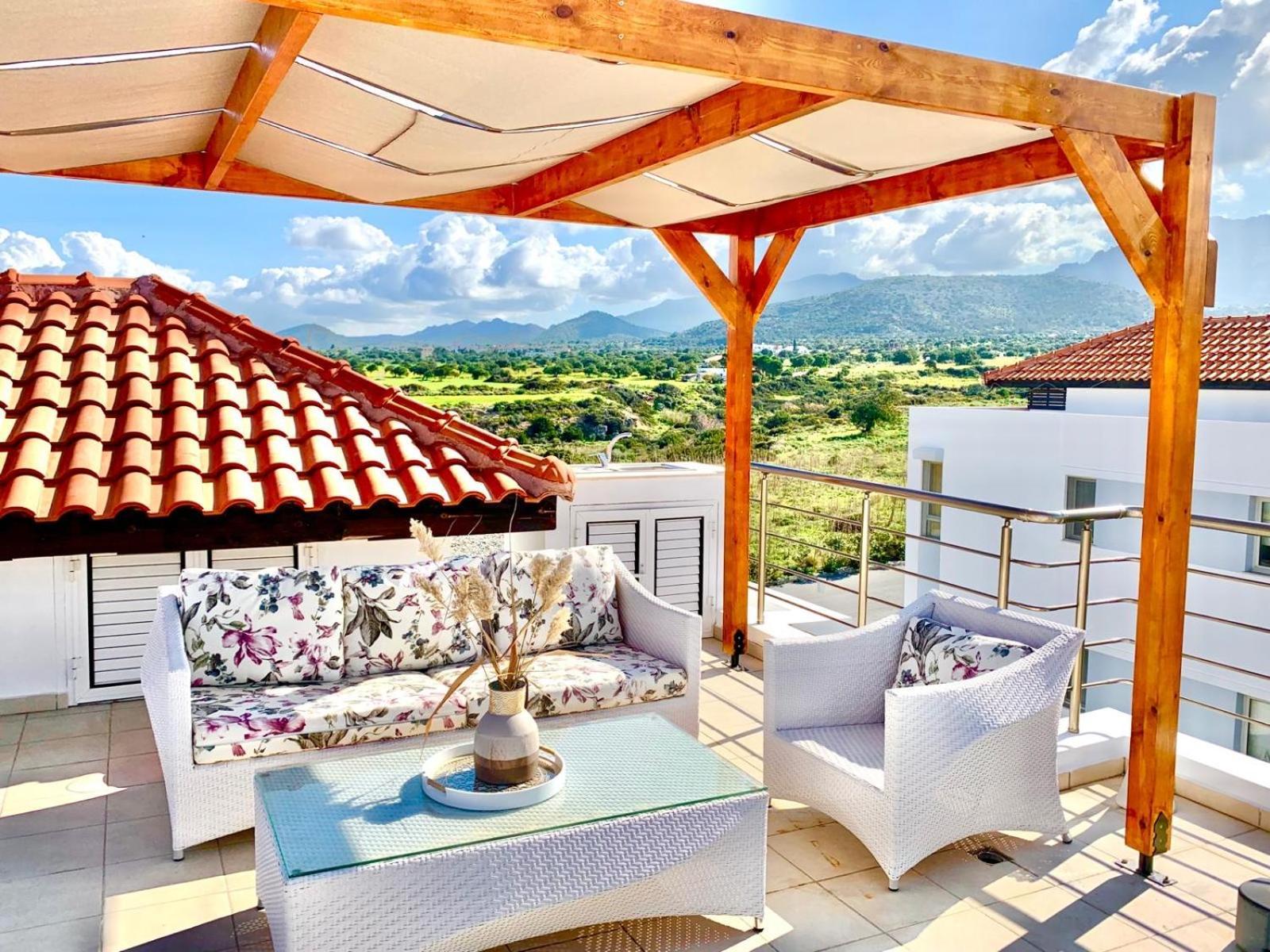 Boho Bay Apartment Akanthou Bagian luar foto