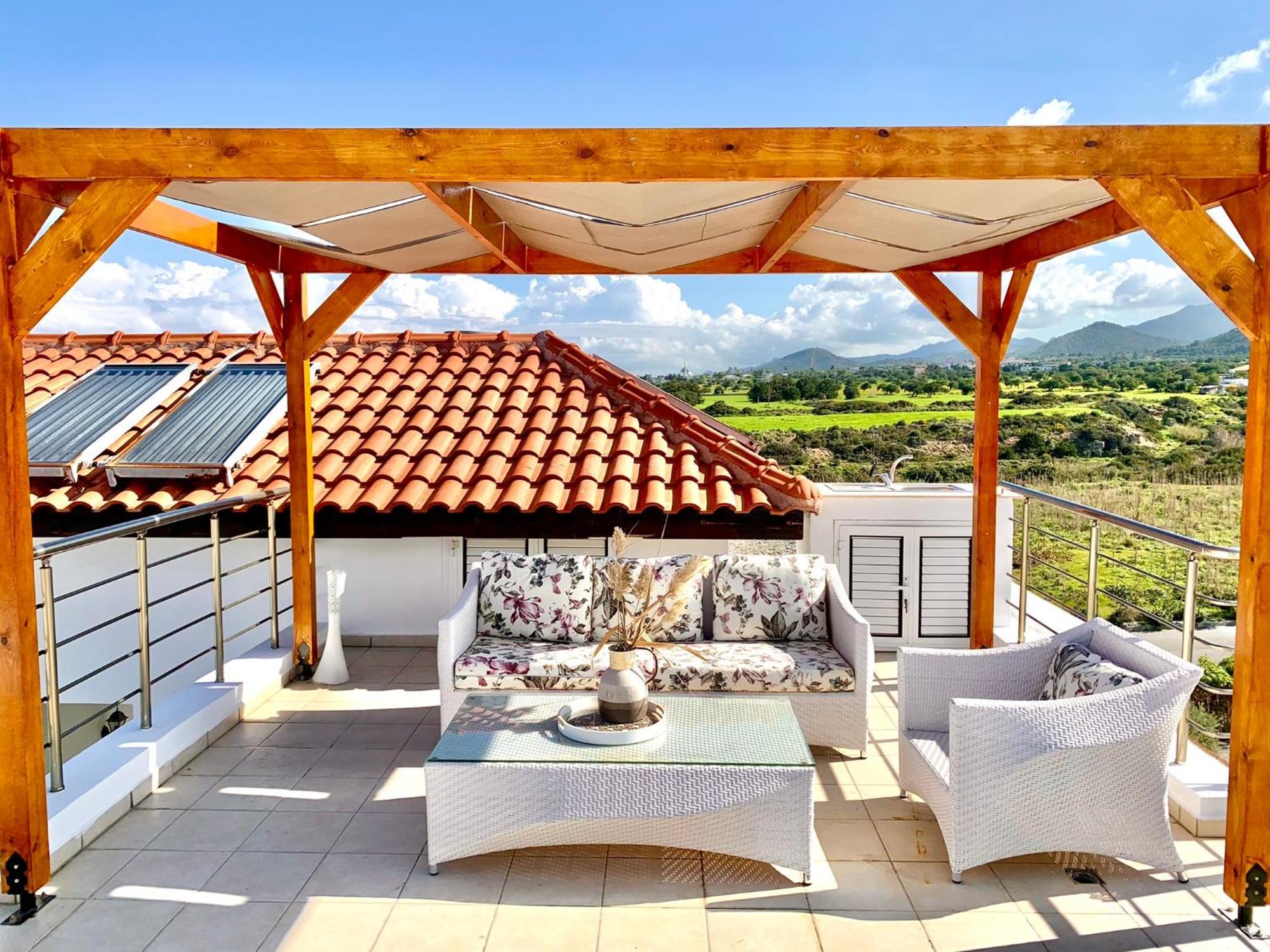 Boho Bay Apartment Akanthou Bagian luar foto