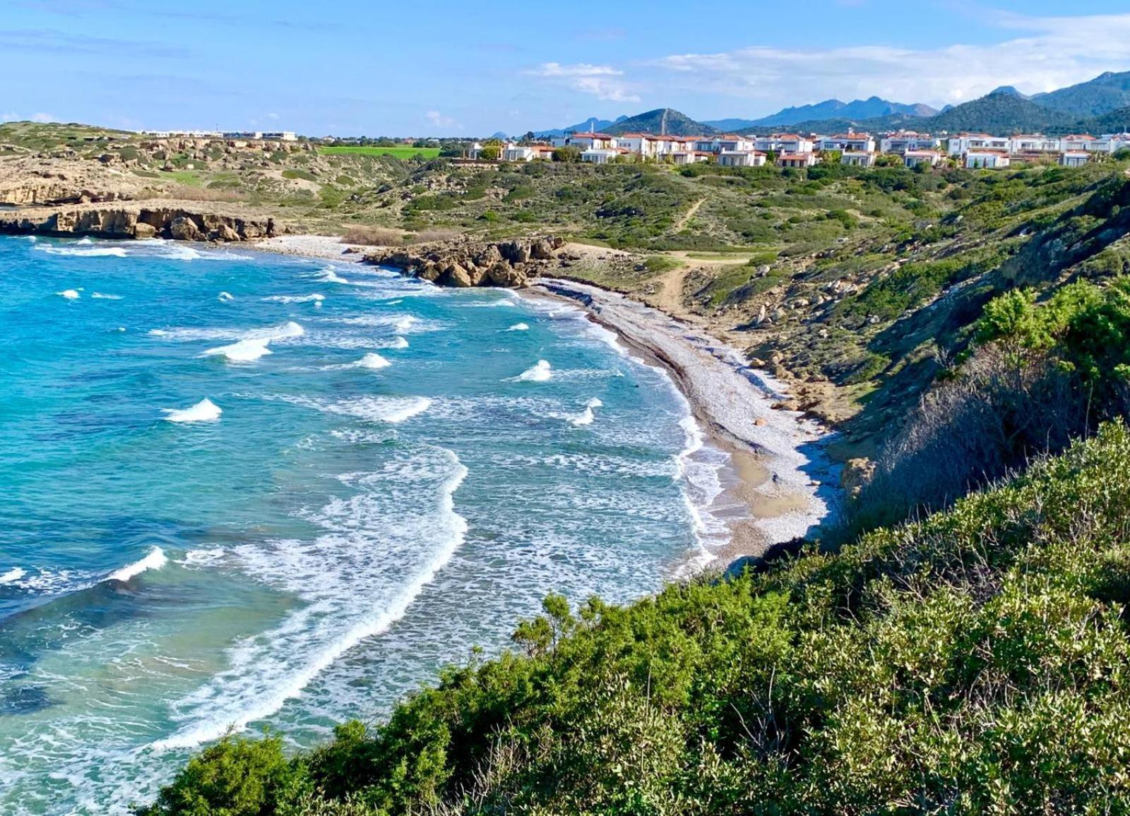 Boho Bay Apartment Akanthou Bagian luar foto
