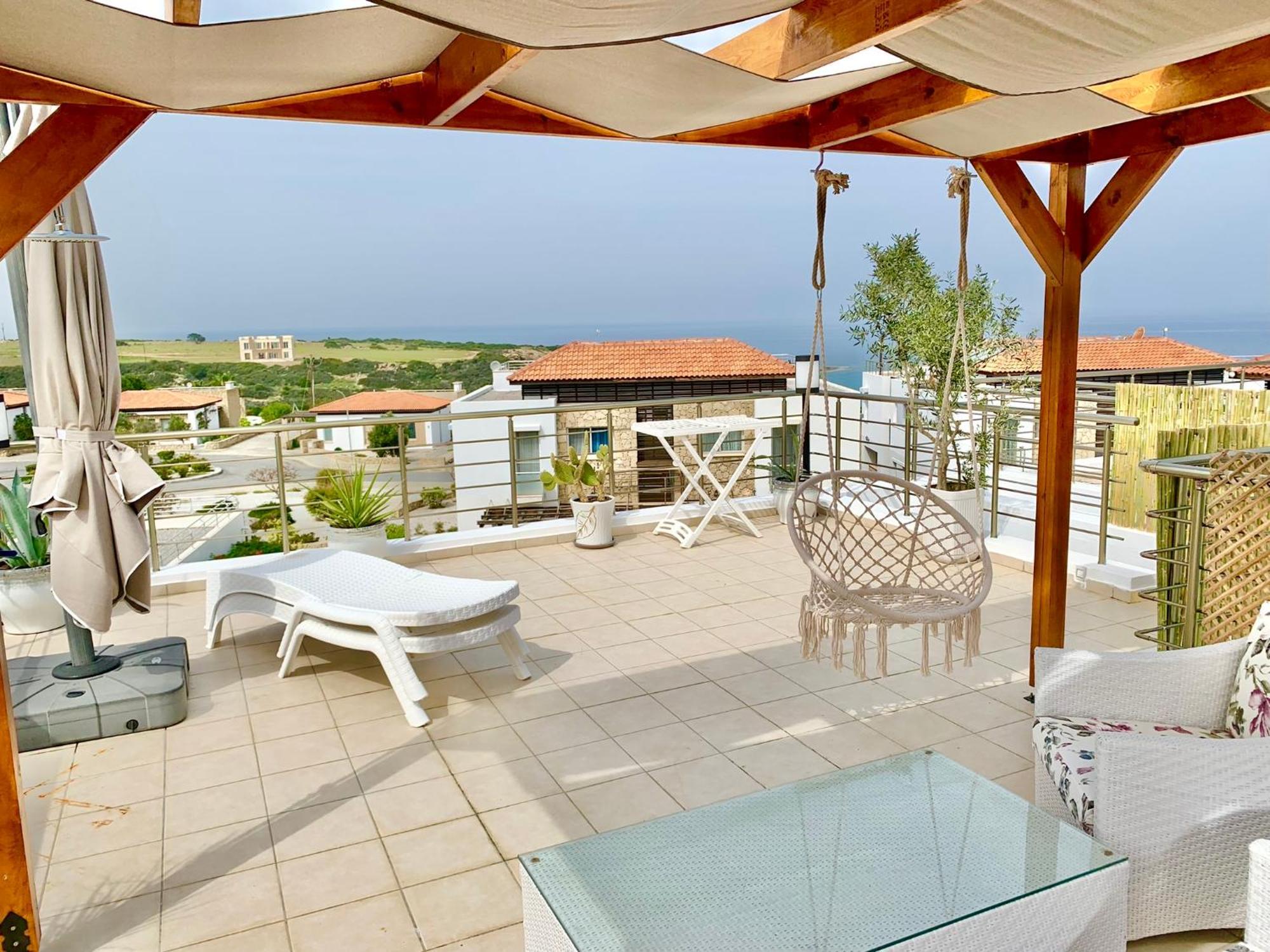 Boho Bay Apartment Akanthou Ruang foto