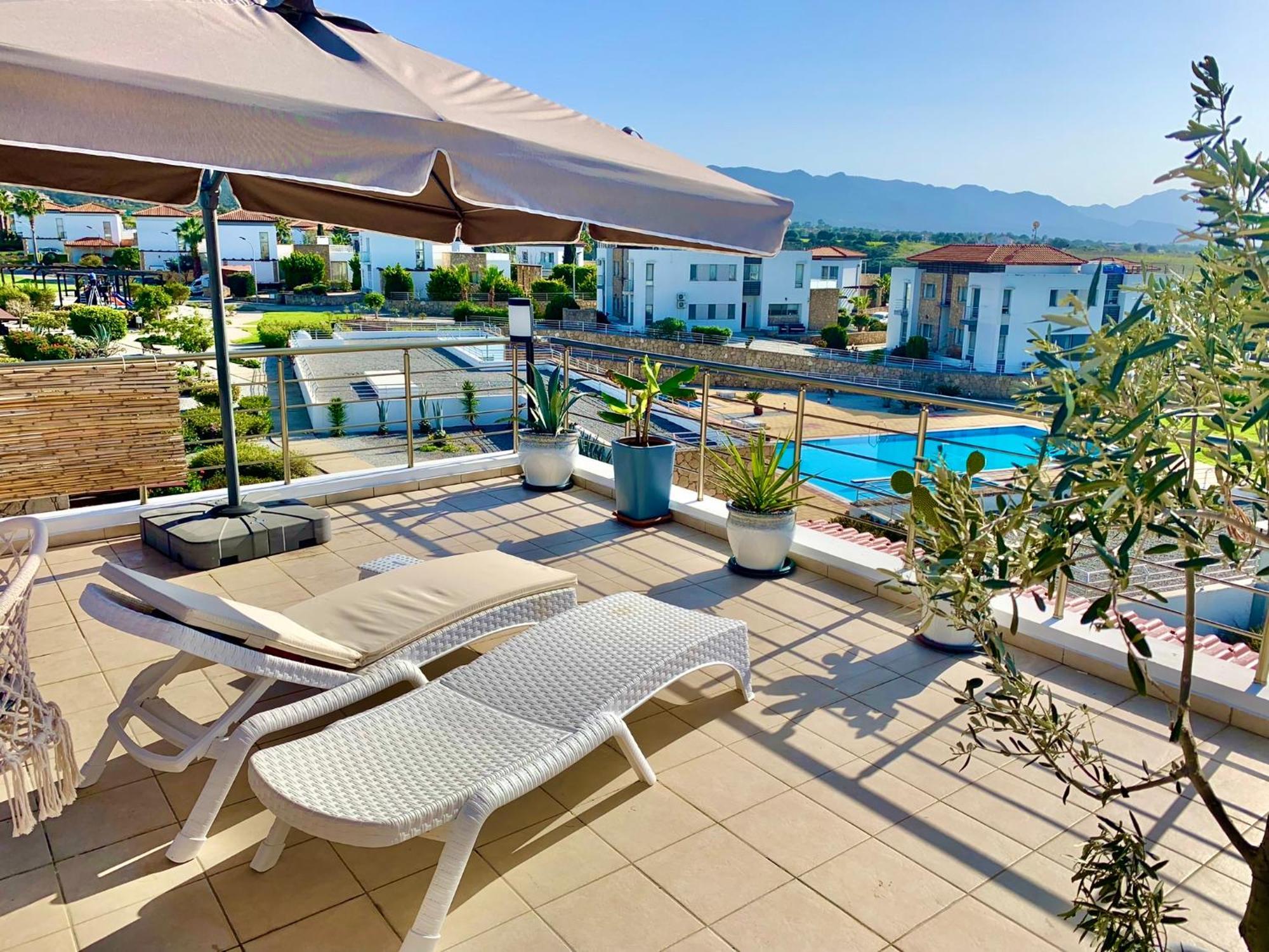 Boho Bay Apartment Akanthou Ruang foto