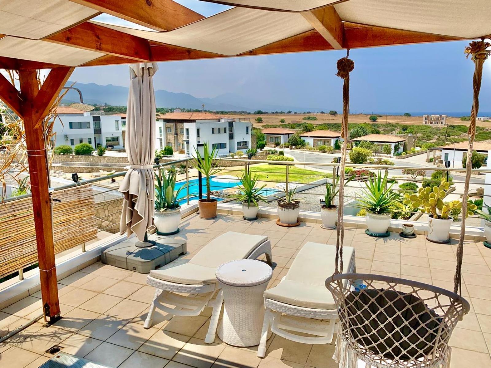 Boho Bay Apartment Akanthou Bagian luar foto