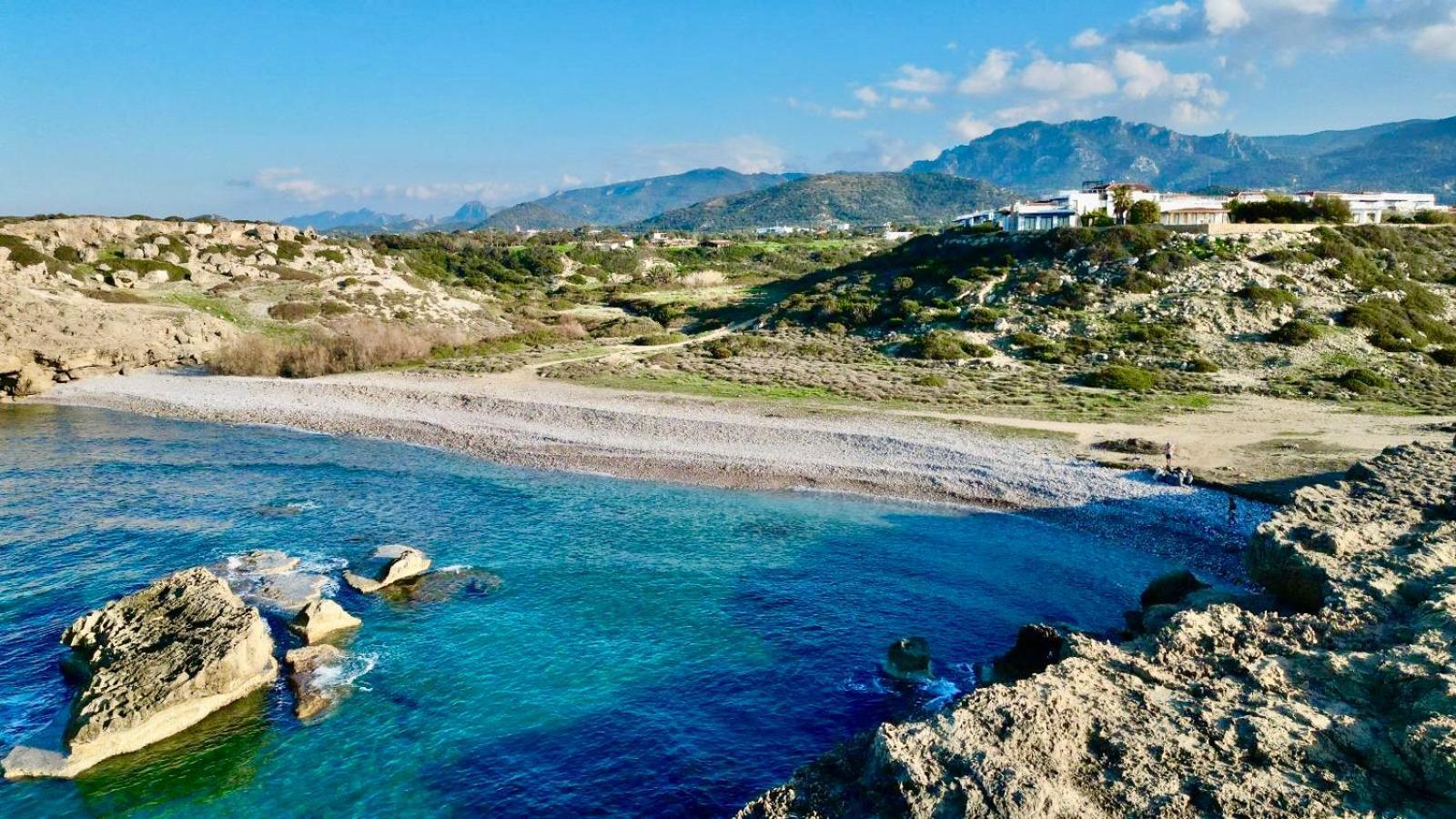 Boho Bay Apartment Akanthou Bagian luar foto